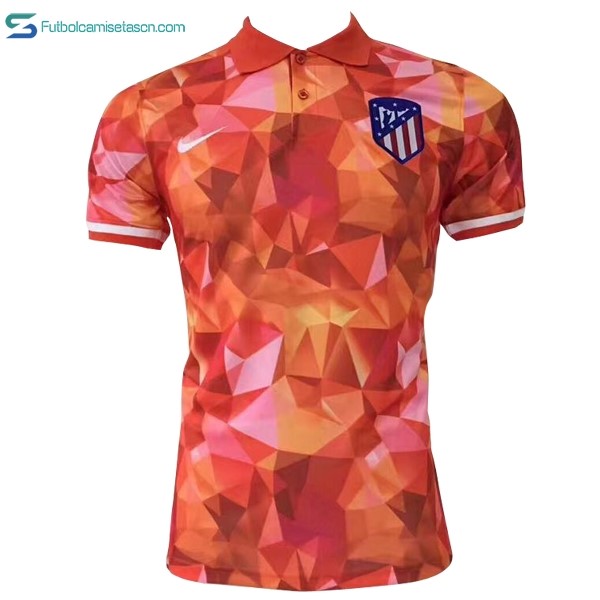 Polo Atlético de Madrid 2017/18 Naranja